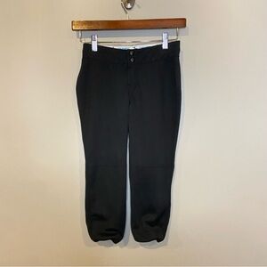 Champro Girls Black Baseball Softball Pants Size Large